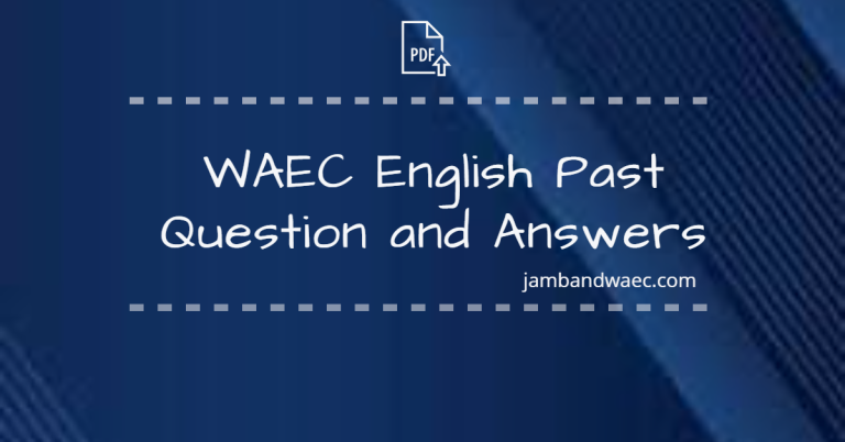 Waec English Past Questions And Answers Download Pdf Waec English Past Questions And Answers Download Pdf