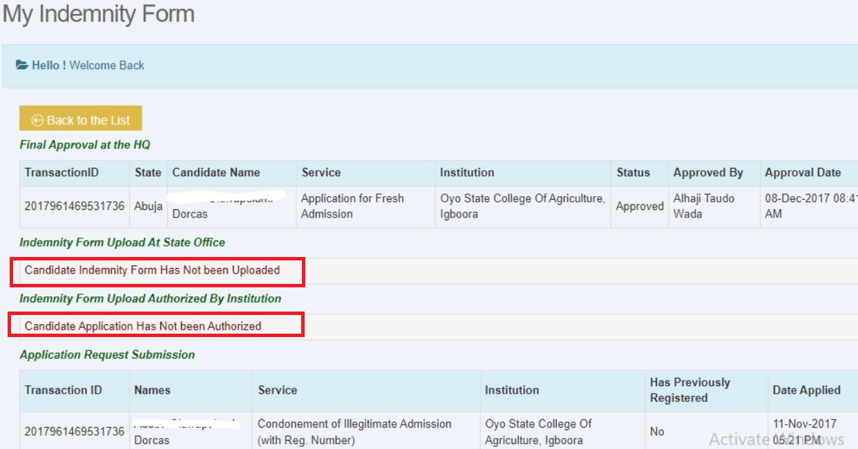 Here is where to check your JAMB regularization status or approval